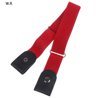[w.r] cinturones para mujer sin hebilla cintura pantalones vaqueros sin hebilla cinturón de cintura elástica (6)
