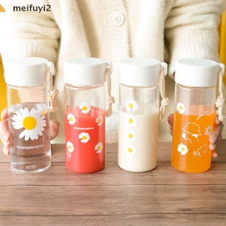 [meifuyi2] 500 ml de margarita botellas de agua libre de bpa de viaje taza de té botella de agua portátil cuerda 768o