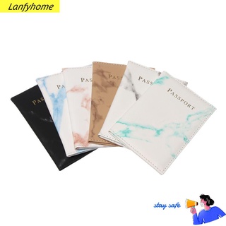 Lanfy funda Para pasaporte/tarjeta De Crédito Universal con estampado De mármol multicolor