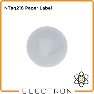 Ntag216 círculo 25 mm etiquetas programables 216 NFC RFID etiquetas de papel etiqueta NDEF