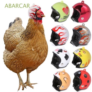 ABARCAR Light Pet Protective Headgear ABS Bird Protect Cap Chicken Helmet Accessories Pet Supplies Funny Toy Sun Rain Protection Hats
