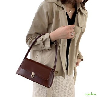 ✿Kn✮Las mujeres clásicas bolso bolso bolso de la parte superior de la manija de cuero de las señoras bolso de embrague bolso