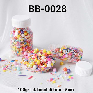 Bb-0028 espolvorear espolvorear 100gr 100 gramos mezcla arco iris