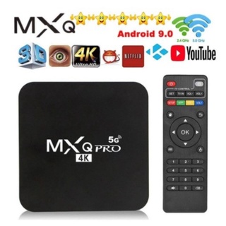 rede smart mxq pro tv box 4k hd inalámbrico 8gb/128gb/android wifi 5g ultra hd