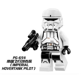 pogo pg654 star wars imperial hovertank pilot lego minifiguras mini figuras