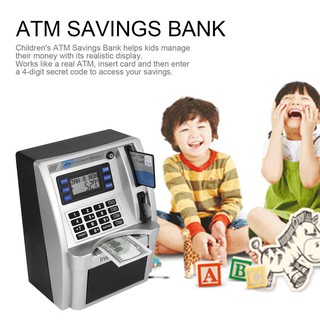 L Cajero Automático De Ahorros Insertar Facturas Perfectas Para Niños Dólar Detector De Divisas (1)