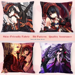 Date Big Battle, Sakazaki Three Animation Pillow Cover Square Four Series Is the Second Dimension Peripheral Cushion Cover Student Day Pillow Bedroom Back Pillow Cover Waist Pillow Cover Bay Window Cushion Cover Cushion Cover