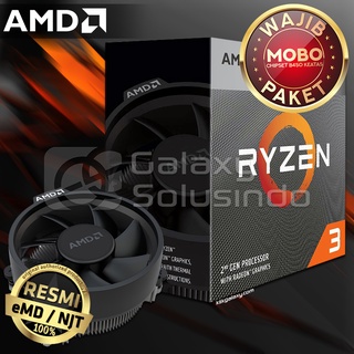 Amd Ryzen 3 3200G 3.6ghz - 4Ghz/4 Core + 4 hilos AM4