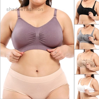 ShadowFashion 1 PC Nursing Bra Large-size anti-sagging breastfeeding bra underwear