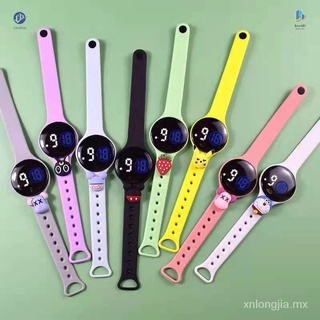🙌 Reloj Digital deportivo unisex de silicona a la Moda reloj LED electrónico para niños / de muñeca a prueba de agua reloj O9Kh (5)