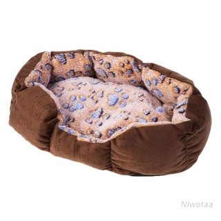 Niwotaa Pet Comfortable Warm Bed Dog Puppy Cat Soft Bed Mat Pet Indoor Cushion Sleep Bed