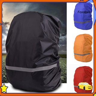 [FS] mochila reflectante de seguridad nocturna para viajes al aire libre, Protector impermeable