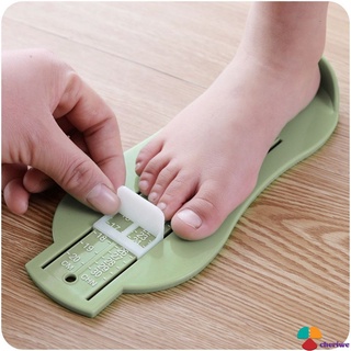 niño zapato calculadora de bebé regla de pie niños longitud medidor de medición dispositivo niño zapatos de bebé accesorios de calibre herramienta cheriwe