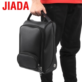 jiada - bolsa de zapatos de golf portátil, impermeable, con cremallera, transpirable, accesorio