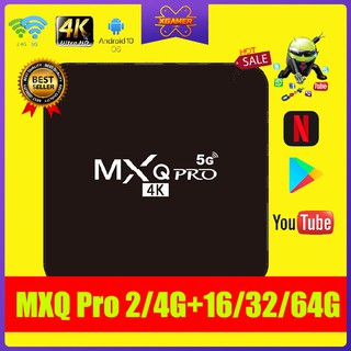Caja de Tv inteligente Android Xdgamer 5g Mxq Pro Tv box Mxqpro 4k Android 7.1/10.1