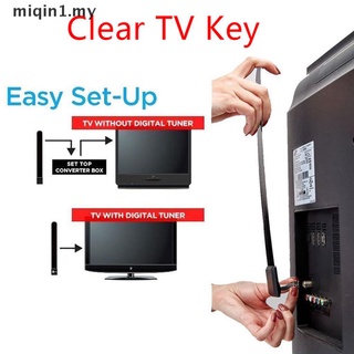 [MQ1] 1080p clear TV key HDTV 100+ free HD TV digital interior mini antena zanja cable [my]