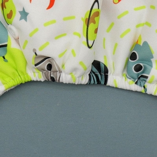 Bebé bebé reutilizable transpirable lavable pañal de tela niños de dibujos animados pañales cubierta pañales (7)