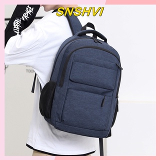 Mochila de los hombres de ocio bolsa de ordenador coreano moda tendencia simple mochila de viaje de la escuela secundaria