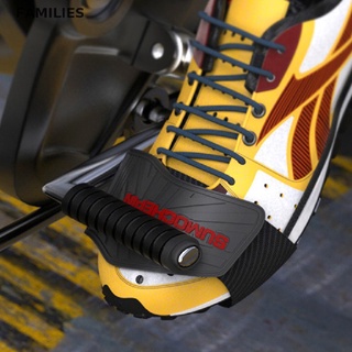 Familias. Almohadilla protectora ajustable para cambio de marchas de motocicleta/Protector de bota de zapatos/herramienta protectora