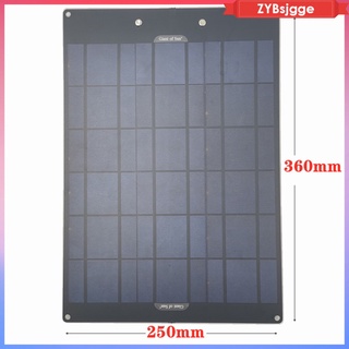 kit de panel solar monocristalino de silicona cargador de batería clip para escritura carpeta de almohadilla, carpeta de archivo, portapapeles de escritura,