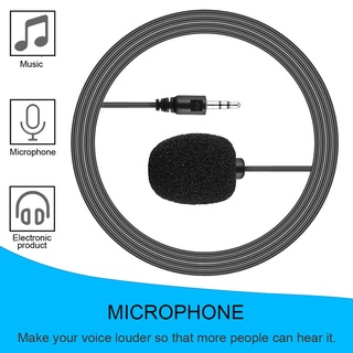 [danggui] micrófono lavalier de solapa portátil externo de 3.5 mm para pc/laptop
