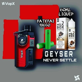 Listo Geyser Vap3 completo listo para usar