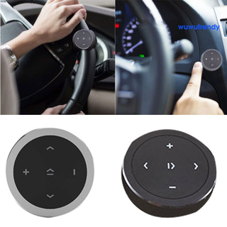 Wu Wireless Bluetooth Media Button Car Steering Wheel Music Play Remote Control