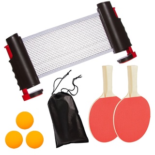 Kit De Juego De Ping Pong Todo En Uno