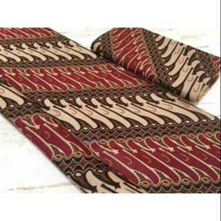 Tela Kebaya Batik tela pareja conjunto en relieve Prima batiksalsha algodón