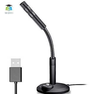 MOJITO Cuello De Cisne Micrófono USB De Escritorio Compatible Con PC Portátil Mac PS4 (1)
