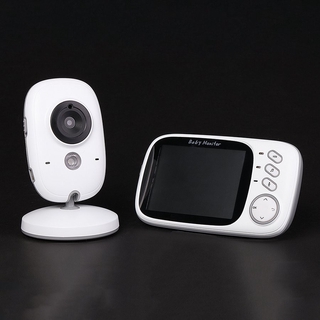 Monitor de bebé Digital inalámbrico de 3,2 pulgadas pantalla LCD de dos vías Audio vídeo bebé Monitor noche lindo bebé cámara (2)