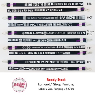 Kpop - cordón para tarjeta de identificación (aespa Seventeen Treasure ENHYPEN BTS NCT TXT THe Boyz ASTRO)