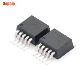 [Sophia] 10Pcs Lm2596S-5.0 Lm2596 Regulador De Voltaje Ic Smd A-263-5 5V 3A
