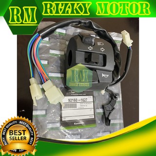 Interruptor izquierdo cuerno Sen lámpara Dim titular Kawasaki KLX 150 D rastreador especial RM5411 (1)
