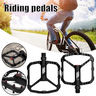 pedal de bicicleta ultraligero doble du rodamiento m195 pedal general rosca puerto durable aleación de aluminio