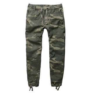 New Fashion Camouflage Cargo Pants Men Casual Slim Fit Elastic Waist Military Style Pants Streetwear Male Clothing