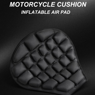 LACEY12 Accesorios para motocicletas Asiento de aire para motocicleta Almohadilla de esponja de moto Almohadilla de aire Funda de asiento de motocicleta Antideslizante Cojín de motocicleta Cojín de asiento ergonómico Almohadilla 3D/Multicolor (5)