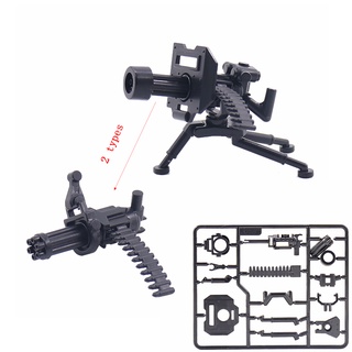 Accesorios conjunto escudo ejército perro arma militar bloque de construcción juguete Lego niños regalo juguete Cannonball cadena arma (5)