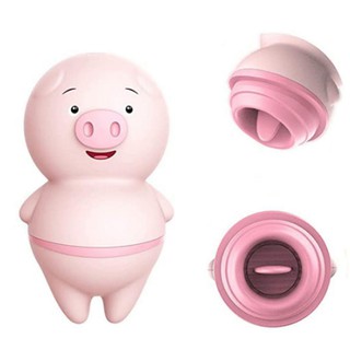 Bonitos vibradores para lamer la lengua de cerdo, juguetes sexuales orales para mujeres, 10 modos, estimulador de clítoris y ano, masajeador