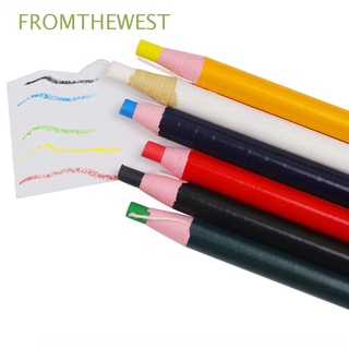 FROMTHEWEST Colorful Tailor's Chalk Drawing Crayon Marker Pen Sewing Tools Cut-free Leather Garment Tailor Fabric Sewing Chalk/Multicolor