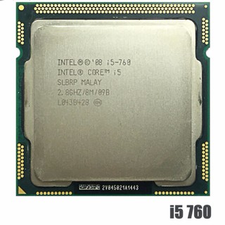 Procesador Intel Core i5-760 i5 760 2.8 GHz Quad-Core CPU 8M 95W LGA 1156