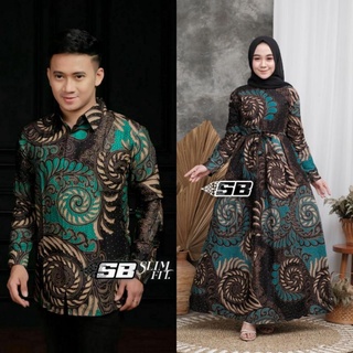Batik pareja Batik camisa y Gamis calidad Premium