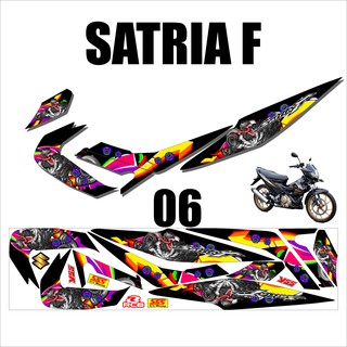 Satria F - pegatina de rayas SATRIA FU SATRIA BARONG Design MG-06