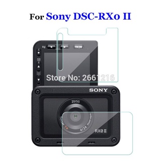 VII 1Pcs For Sony DSC-RX0 II RX02 RX0M2 Soft Transparent Tempered Glass Back Camera Lens And LCD Screen Protector Film (4)