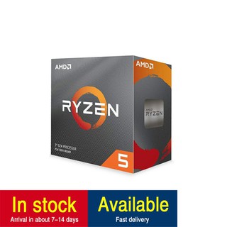 AMD Ryzen 5 3600 AM4 Socket 3.6GHz hasta 4.2GHz con CPU invisible Wraith núcleo desbloqueado 6 hilos 12 P