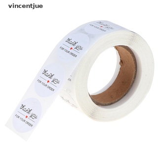 Vincentjue "THANK YOU FOR YOUR ORDER " Stickers seal labels 500pcs stickers scrapbooking MX