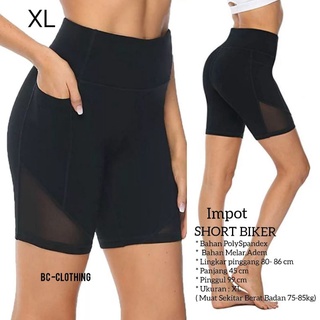 Pantalones cortos deportivos de cintura alta para mujer