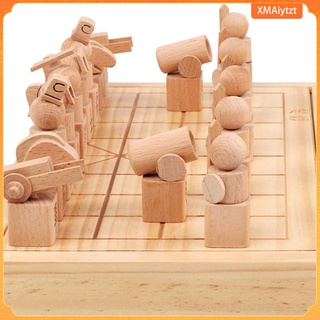 [xmaiytzt] ajedrez chino xiang qi plegable tablero de ajedrez juego de mesa de ajedrez competencia