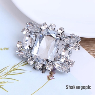 [shakangepic 0408] 1pc zapatos de mujer decoración de diamantes de imitación de aleación clips de zapatos elegantes hebillas