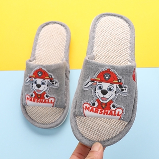 COD Star Paw Patrol Indoor House Slipper Soft Plush Cotton Cute Slippers Shoes Non-Slip Floor Home Furry kid For Bedroom gifts gift popular popular (8)